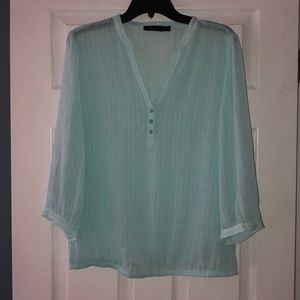 The Limited teal blouse, XL